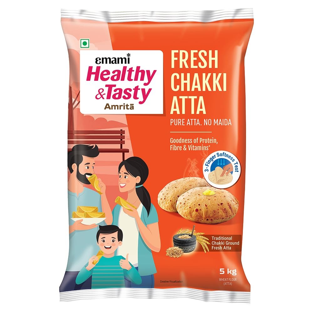EMAMI Healthy & Tasty Atta 5Kg